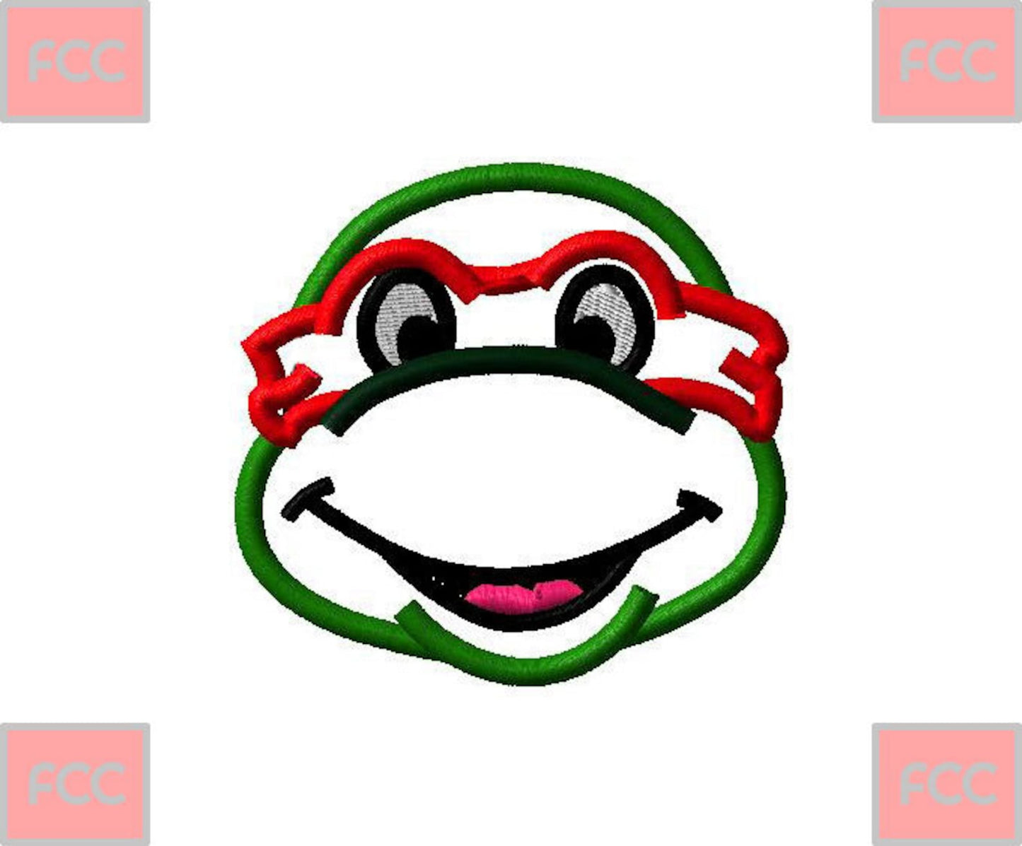 Turtles TMNT machine embroidery design, Ninja Turtle Applique Embroidery Design, Mutant Ninja