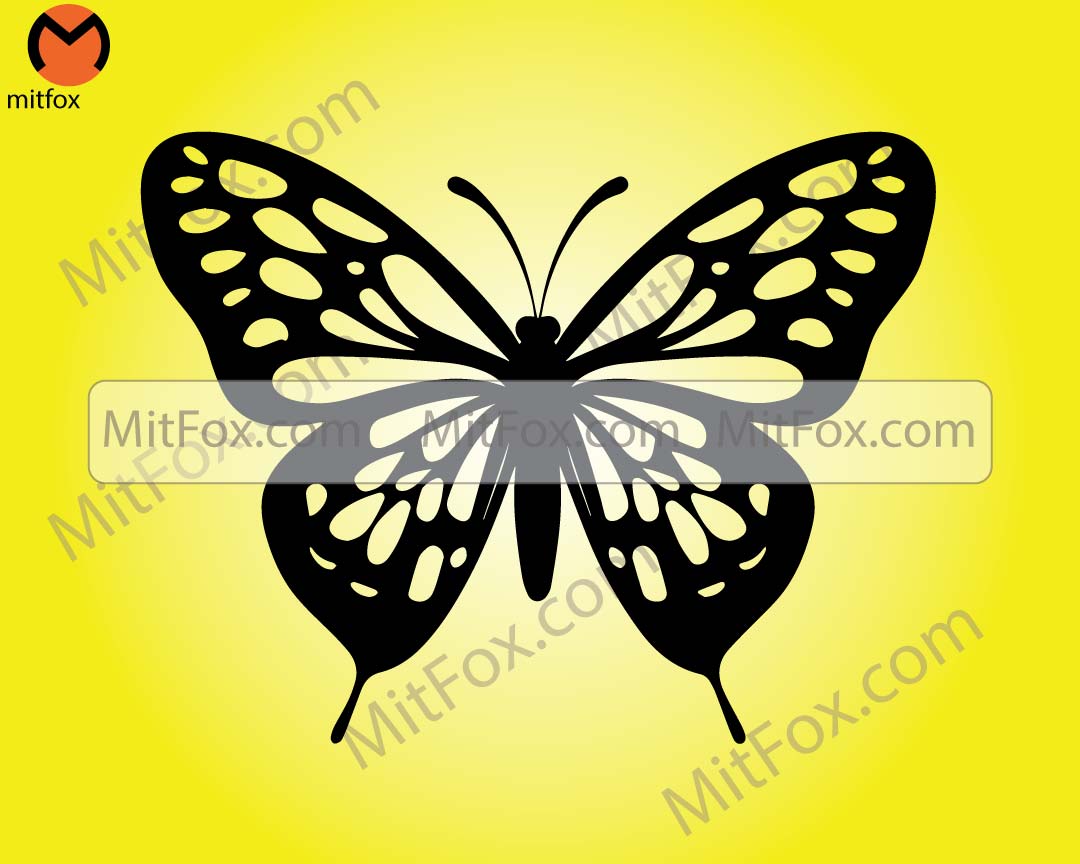 Butterfly SVG, Cricut, Silhouette, Butterfly, DXF, Png, Jpg, pdf, Cut File, Clipart