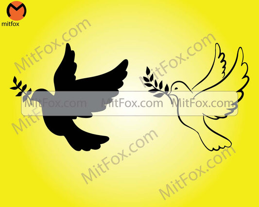 Pigeon SVG silhouette, Dove svg, Dove Silhouette, Bird Silhouette, Pigeon Clipart, Dove ClipArt, SVG Cut File For Cricut, Svg/Png/Jpg/Pdf/Ai