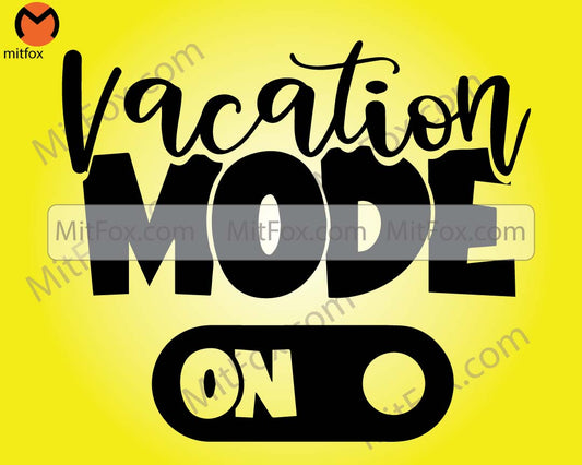 Vacay Mode On SVG PNG, Family Vacation Svg, Vacay Svg, Vacation Svg, Summer Svg, Trip Svg, Beach Svg, Vacation 2023 Svg, Vacation Squad